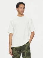 Koszulki męskie - Nike T-Shirt FZ1912 Écru Regular Fit - miniaturka - grafika 1