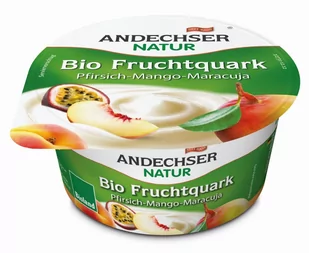 Twarożek brzoskwinia-mango-marakuja 20% tł. BIO 150 g - Kefiry, jogurty, maślanki - miniaturka - grafika 1