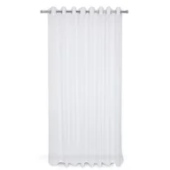 Firany - Firana na przelotkach 280 x 240 cm biała - miniaturka - grafika 1