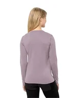 Koszulki i topy damskie - Jack Wolfskin Damska koszulka turystyczna Sky Thermal L/S W - miniaturka - grafika 1