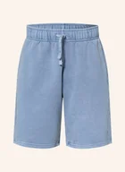 Spodenki damskie - Tommy Hilfiger Szorty Dresowe blau - miniaturka - grafika 1