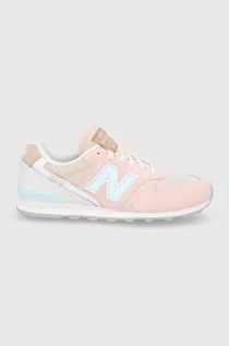 Sneakersy damskie - New Balance Sneakersy WL996CPA Różowy - grafika 1