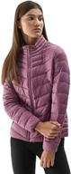 Kurtki i kamizelki sportowe damskie - KURTKA PUCHOWA DAMSKA BEZ KAPTURA 4F F224 4FAW23TDJAF224-53S - miniaturka - grafika 1
