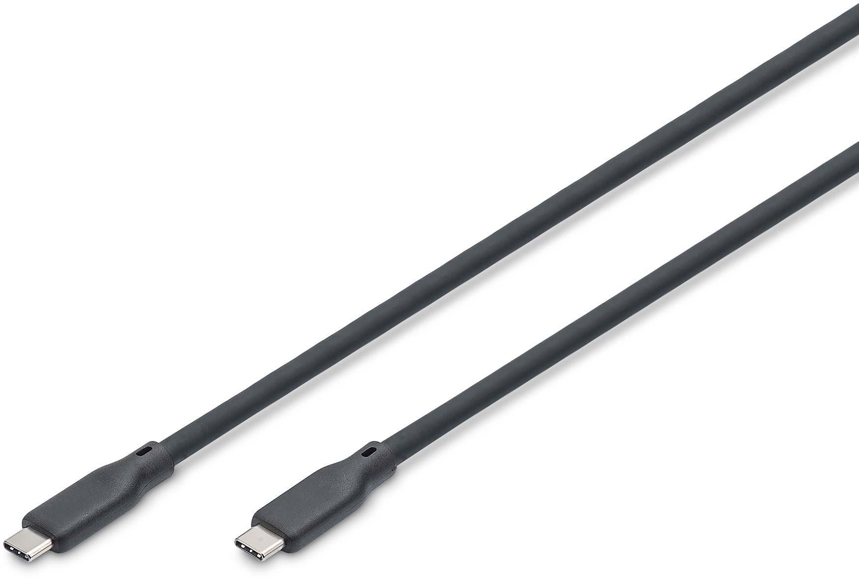 Digitus Digitus Kabel silikonowy USB, USB4 wersja 2.0, USB 80 Gb/s, 1,5 m, czarny AK-300350-015-S