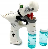 Bańki mydlane - Pistolet do baniek mydlanych bąbelki Dinozaur - miniaturka - grafika 1