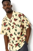 Koszule męskie - koszula męska SANTA CRUZ FLASH ROSES SHIRT FLASH ROSES - miniaturka - grafika 1
