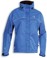 Kurtki damskie - Tatonka Tech damska kurtka przeciwdeszczowa "Power Lady Jacket", rozmiar 36, niebieska/czarna - miniaturka - grafika 1