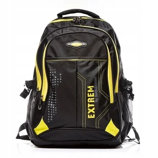 Plecak Wodoodporny Męski Sportowy 30L Duży Do Pracy Czarny Żółty Bag Street - Empik - Plecaki Plecak Wodoodporny Męski Sportowy 30L Duży Do Pracy Czarny Żółty Bag Street - Empik - Plecaki - miniaturka - grafika 1