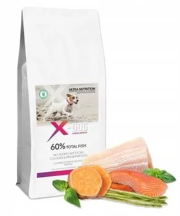 X-DOG GF PUPPY ŁOSOŚ PLAMIAK BATAT I SZPARAGI 12KG - Sucha karma dla psów - miniaturka - grafika 1