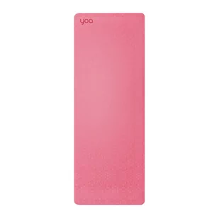 Kauczukowa mata do jogi Yoa Performance Pro 4,5mm różowy - Maty do jogi - miniaturka - grafika 1
