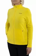 Bluzy sportowe damskie - Bluza damska polarowa Viking Tesero 6400 żółty - miniaturka - grafika 1