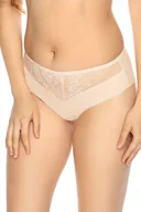 Majtki damskie - Gaia 930B Aleksandra  beżowy 2XL Majtki brazyliany - miniaturka - grafika 1