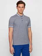 Koszulki męskie - Hugo Boss Polo Paddy 50398302 Szary Regular Fit - miniaturka - grafika 1