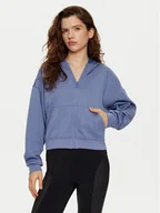 Bluzy damskie - 4F Bluza 4FWAW24TSWSF1341 Niebieski Regular Fit - miniaturka - grafika 1