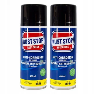 RUST STOP RUST CHECK ANTI-CORROSION DO PODWOZI 400ML X2 - Chemia warsztatowa - miniaturka - grafika 1