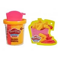 Masy plastyczne - Play-Doh Kitchen. Ciastolina minituba + akcesorium kuchenne do frytek - miniaturka - grafika 1