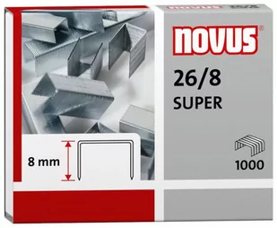 Novus Zszywki 26/8 50 Kartek A'1000 GD210 - Zszywki - miniaturka - grafika 1