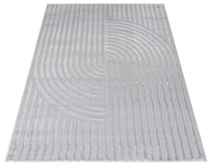 Szary stylowy dywan z włeny synetetycznej P7-W80 - Dywany Szary stylowy dywan z włeny synetetycznej P7-W80 - Dywany - miniaturka - grafika 1