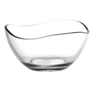 Miski i półmiski - Salaterka szklana falowana 17 cm transparentny - miniaturka - grafika 1