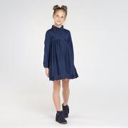 Sukienki i spódniczki dla dziewczynek - Mayoral, Sukienka Jeans, rozmiar 140 - miniaturka - grafika 1