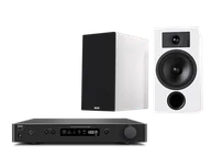 Zestawy stereo - NAD C 338 (czarny) + Tesi 3 (biały) - miniaturka - grafika 1
