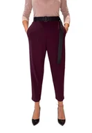 Spodnie damskie - Pantaloni punto milano baggy Donna Imperial - miniaturka - grafika 1