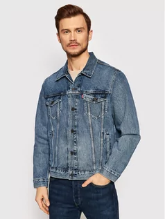 Kurtki męskie - Levi's Kurtka jeansowa Trucker 72334-0574 Niebieski Regular Fit - grafika 1