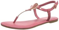 Klapki i japonki damskie - Tommy Hilfiger Damskie japonki J1285ennifer 10c, różowy - Pink Baroque Rose 006-39 eu - miniaturka - grafika 1