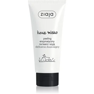 Ziaja kozie peeling enzymatyczny na twarz i szyję 75 ml - Peelingi i scruby do twarzy - miniaturka - grafika 1