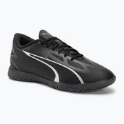 Piłka nożna - Buty piłkarskie dziecięce PUMA Ultra Play IT puma black/asphalt - miniaturka - grafika 1