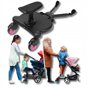 Podest Do Wozkow Dzieciecych Jezdzaca Platforma Deska Spacerowa Siedzisko - Akcesoria do wózków Podest Do Wozkow Dzieciecych Jezdzaca Platforma Deska Spacerowa Siedzisko - Akcesoria do wózków - miniaturka - grafika 1
