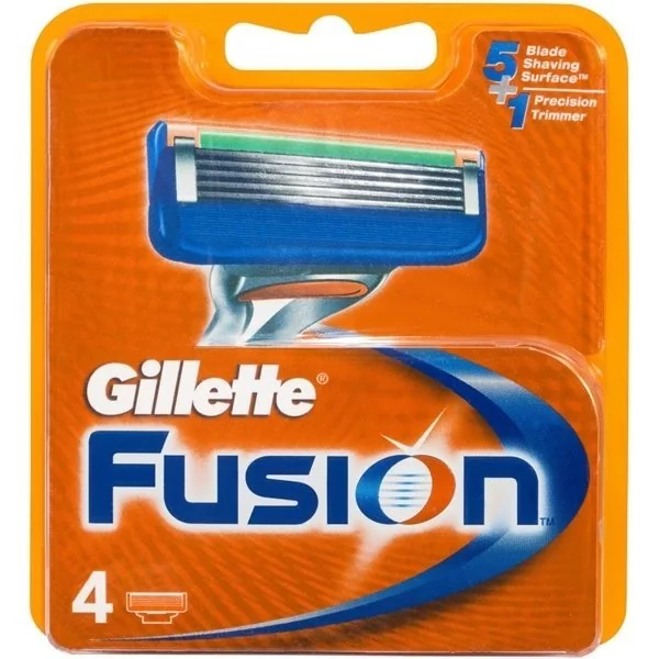 Gillette Fusion M) wkład do maszynki do golenia 4szt