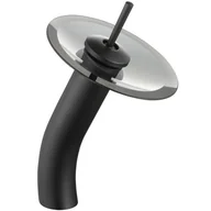 Baterie umywalkowe - Mexen Niagara bateria umywalkowa wysoka, czarna - 745610-77 - miniaturka - grafika 1