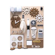 Zabawki interaktywne dla dzieci - Boho Średnia tablica manipulacyjna - Filip - miniaturka - grafika 1