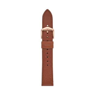 Fossil Pasek do zegarka damski 18 mm LiteHide skóra brązowa, S181501, brązowy, 18 mm, Casual - Paski - miniaturka - grafika 1