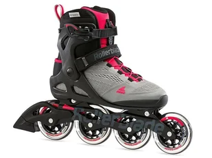 Rolki Rollerblade Macroblade 90 W Grey/Pink 2021 - Rolki - miniaturka - grafika 1