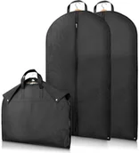 Pudła i pojemniki do przechowywania - Pokrowiec na ubrania CERTO czarny komplet 2 sztuk - miniaturka - grafika 1