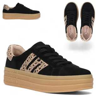 Sneakersy Damskie SKÓRZANE FILIPPO Wygodne sportowe Półbuty Platforma 37 - Półbuty damskie Sneakersy Damskie SKÓRZANE FILIPPO Wygodne sportowe Półbuty Platforma 37 - Półbuty damskie - miniaturka - grafika 1