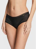 Majtki damskie - Gossard Bokserki Glossies 6274 Czarny - miniaturka - grafika 1