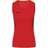 Koszulki i topy damskie - JAKO Unisex Tanktop Challenge Tanktop Challenge czerwony/czarny 36 - miniaturka - grafika 1