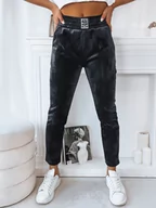 Spodnie damskie - Spodnie damskie dresowe BRENDA ciemnoszare Dstreet UY1755-XXL - miniaturka - grafika 1