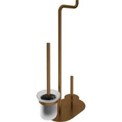 Stojaki i wieszaki na papier toaletowy - Stojak na papier toaletowy DEANTE Silia ADI C732 Brąz szczotkowany - miniaturka - grafika 1