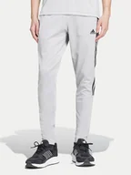 Spodnie sportowe męskie - adidas Spodnie dresowe Tiro IY4288 Szary Regular Fit - miniaturka - grafika 1