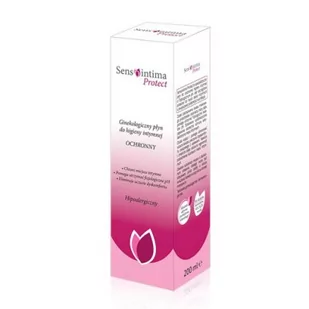 Sensointima Sensointima protect Ginekologiczny płyn do higieny intymnej ochronny 200 ml - Płyny do higieny intymnej - miniaturka - grafika 1