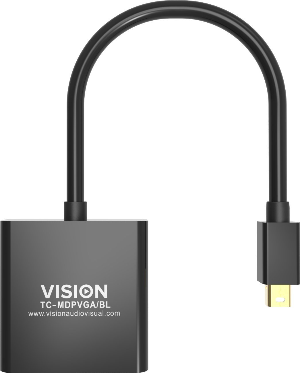 VISION Professional installationstauglicher Adapter Mini-DisplayPort zu VGA - 30 JAHRE GARANTIE