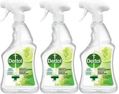 Dezynfekcja - DETTOL Antybakteryjny spray limonka/mięta 3x500 ml - miniaturka - grafika 1