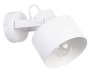Lampy ścienne - Sigma Kinkiet Metro 1 x 60 W E27 biały 31583 - miniaturka - grafika 1