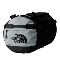 Torby podróżne - The North Face - Gilman Duffel Bag - torba sportowa i na siłownię z paskami na ramię - składana torba podróżna - TNF Black/Mid Grey, S, 50L - miniaturka - grafika 1