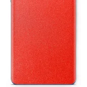 Akcesoria do tabletów i e-booków - Folia naklejka skórka strukturalna na TYŁ do Samsung Galaxy Tab S6 Lite -  Czerwony Pastel Matowy Chropowaty Baranek - apgo SKINS - miniaturka - grafika 1