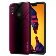 Etui i futerały do telefonów - Pokrowiec Do Huawei P20 LITE 2018 / NOVA 3E w FIOLETOWO RÓŻOWY TPU Etui Ochronny Case Cover Obduowa Silikon Cadorabo - miniaturka - grafika 1